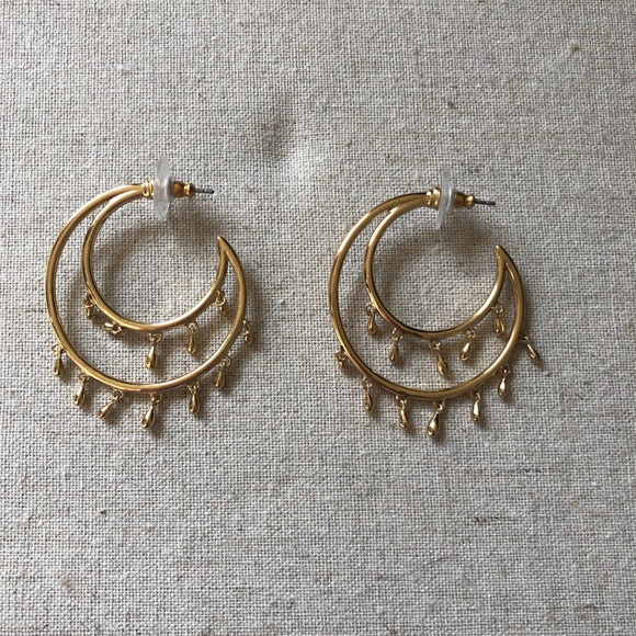 Stella & Dot Jewelry - Stella & Dot Kelvin hoop earrings